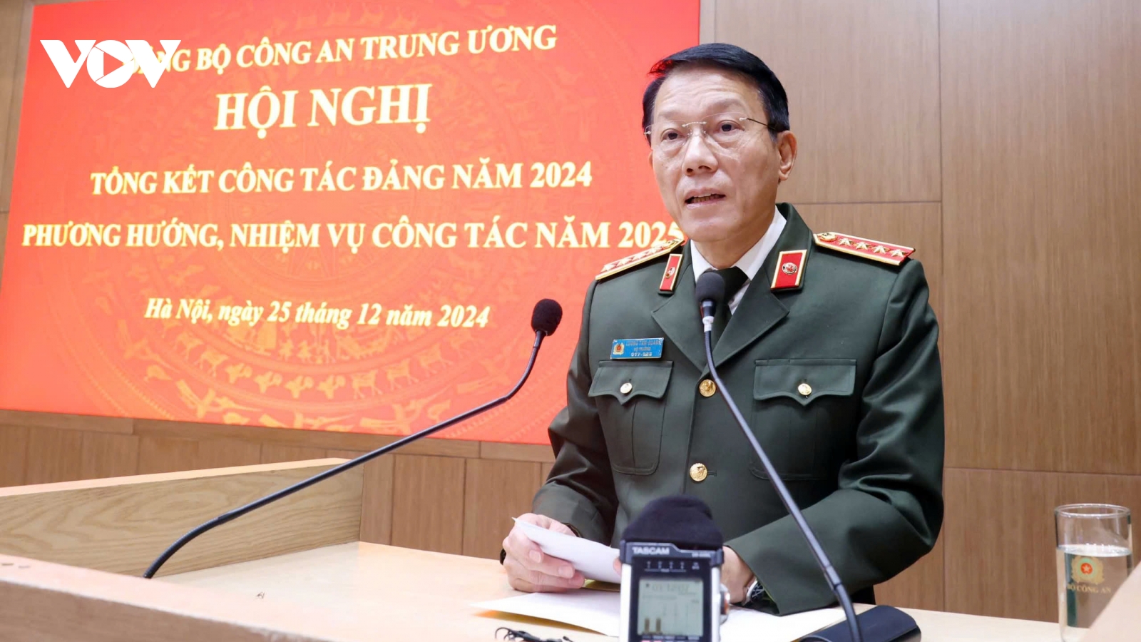 Đảng ủy Công an Trung ương triển khai nhiệm vụ công tác Đảng năm 2025