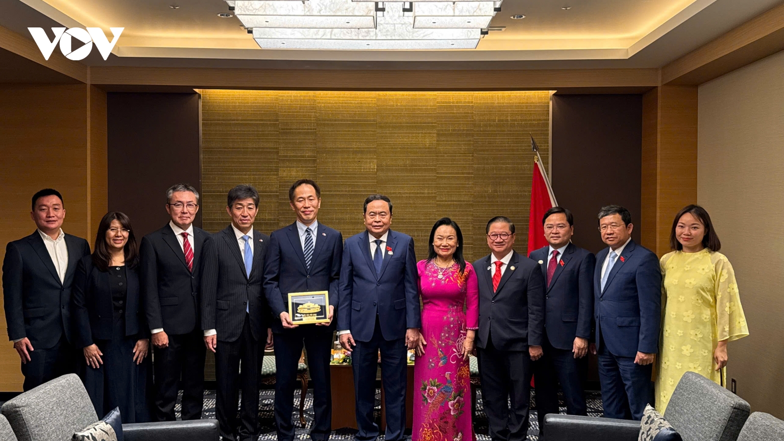 Chủ tịch Quốc hội ủng hộ chiến lược kinh doanh của Aeon Mall tại Việt Nam