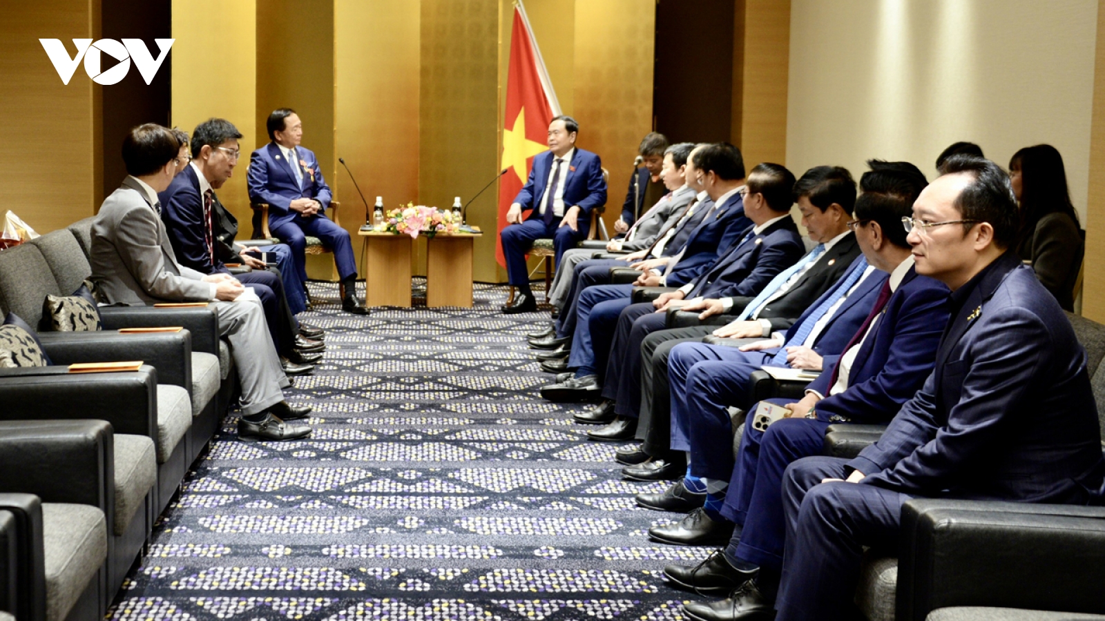 Chủ tịch Quốc hội Trần Thanh Mẫn tiếp Thống đốc tỉnh Kanagawa