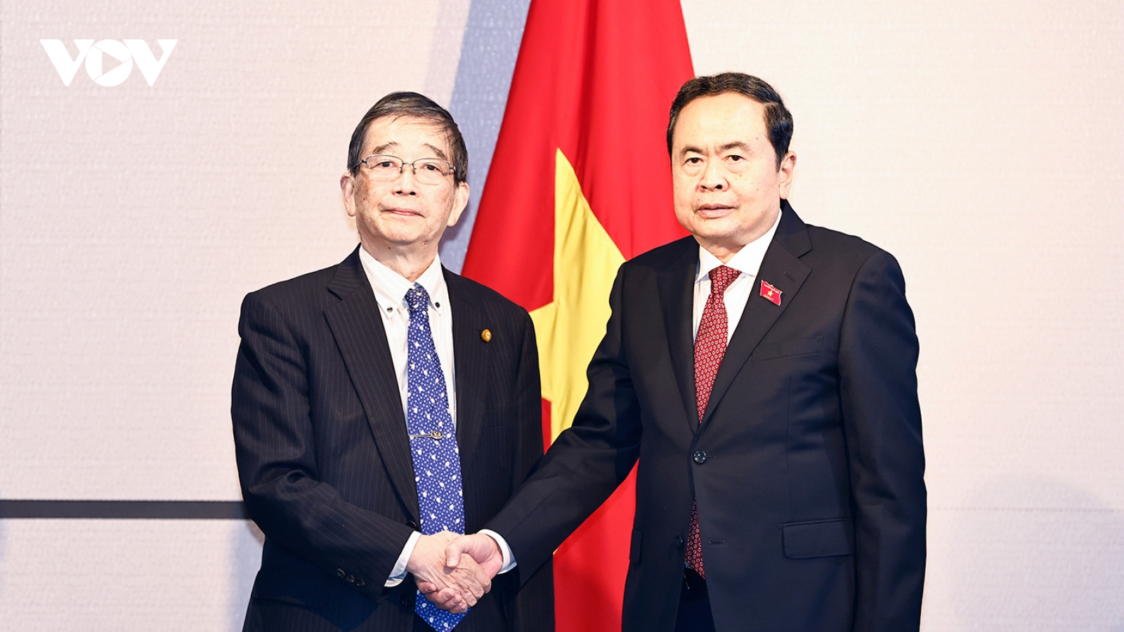 Chủ tịch Quốc hội Trần Thanh Mẫn tiếp Chủ tịch Hội Hữu nghị Nagasaki - Việt Nam