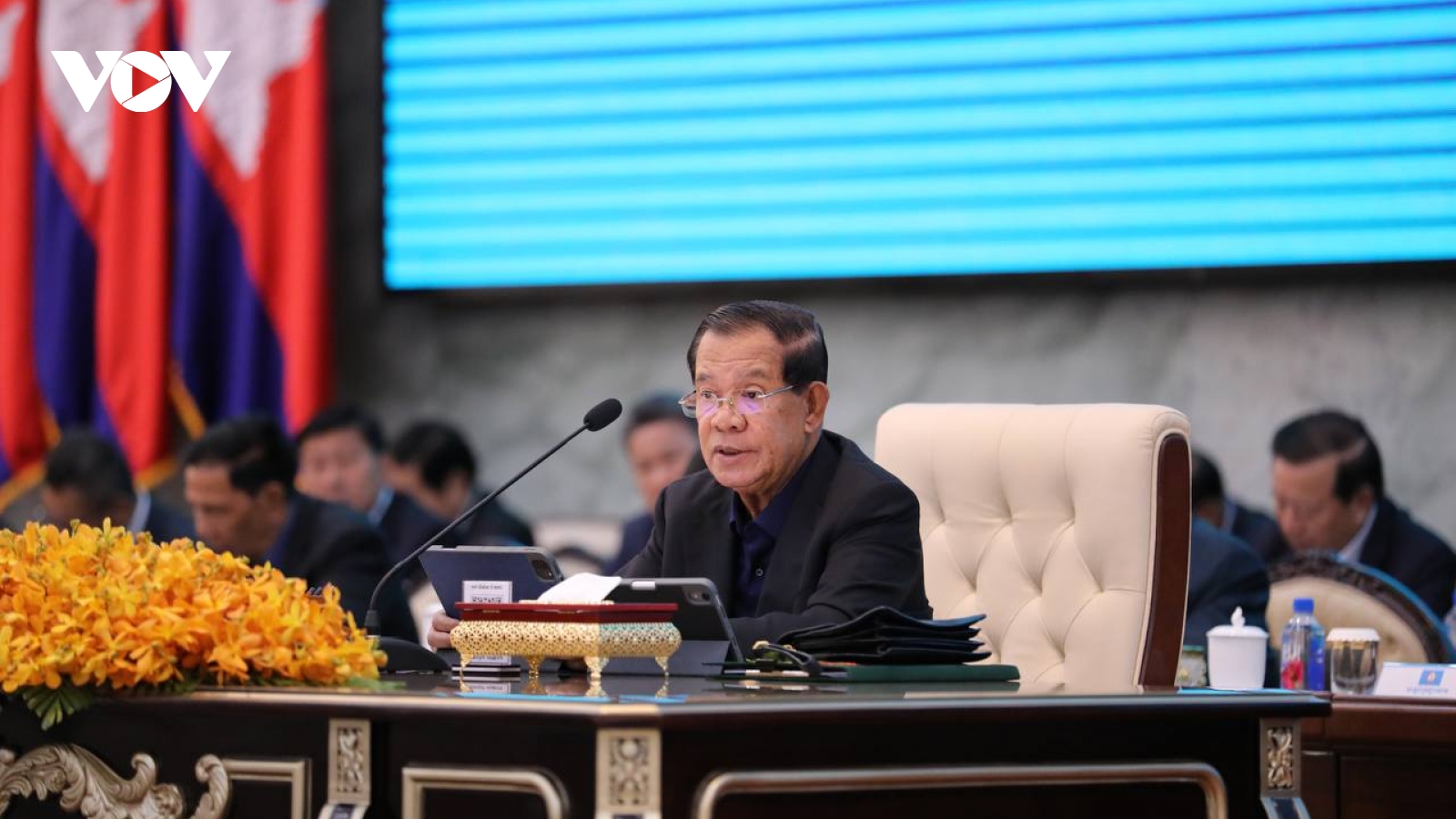Ông Hun Sen chỉ đạo cải cách cương lĩnh chính trị của đảng Nhân dân Campuchia