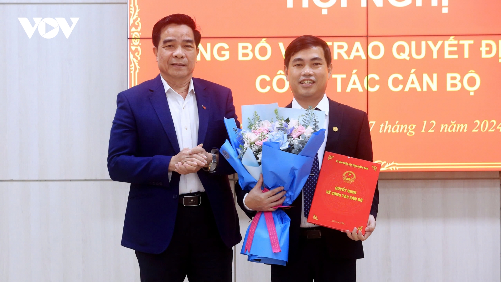 Quảng Nam có tân giám đốc ban quản lý dự án công trình giao thông