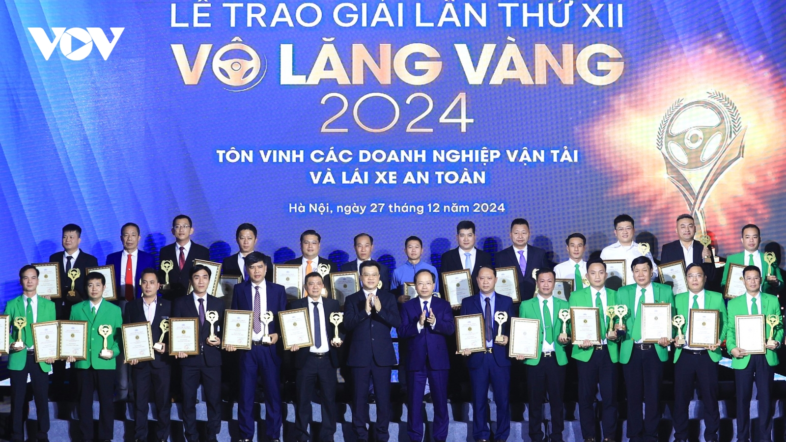 90 cá nhân, tập thể nhận Giải thưởng Vô lăng vàng lần thứ 12 năm 2024
