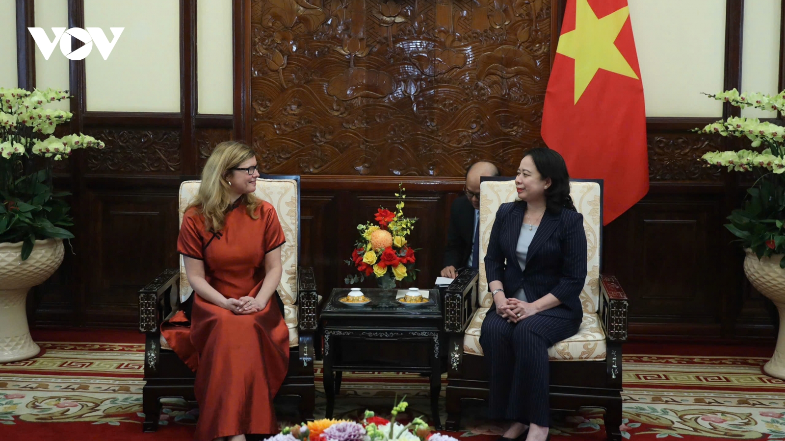 Phó Chủ tịch nước Võ Thị Ánh Xuân tiếp trưởng đại diện UNICEF tại Việt Nam