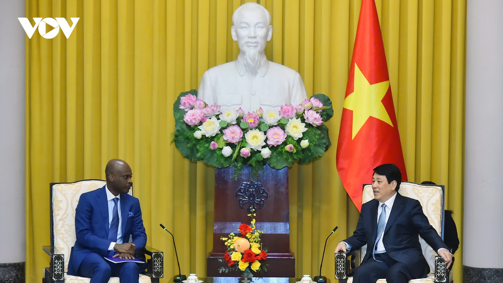 Chủ tịch nước Lương Cường tiếp Bộ trưởng Ngoại giao Togo