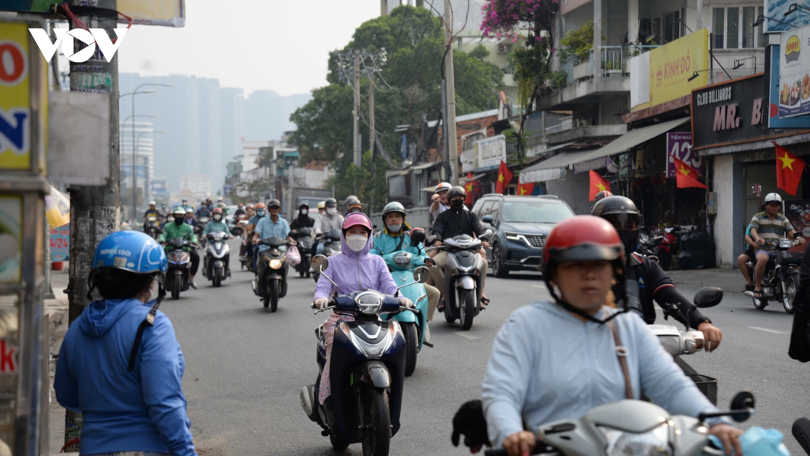 Tình hình giao thông tại TP.HCM ổn định trong ngày cuối cùng trước kỳ nghỉ Tết