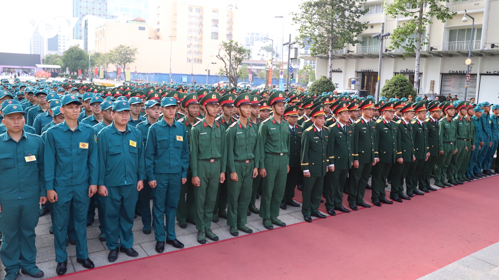 Bộ Tư lệnh TP.HCM báo công Chủ tịch Hồ Chí Minh