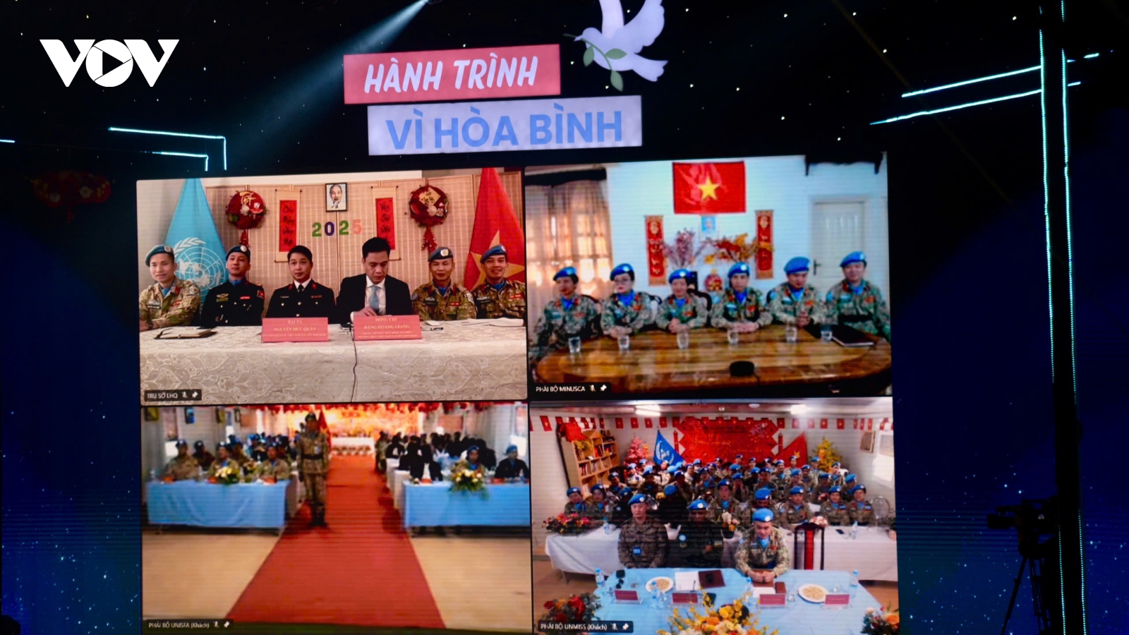 "Hành trình vì hòa bình" của những người lính Mũ nồi xanh Việt Nam