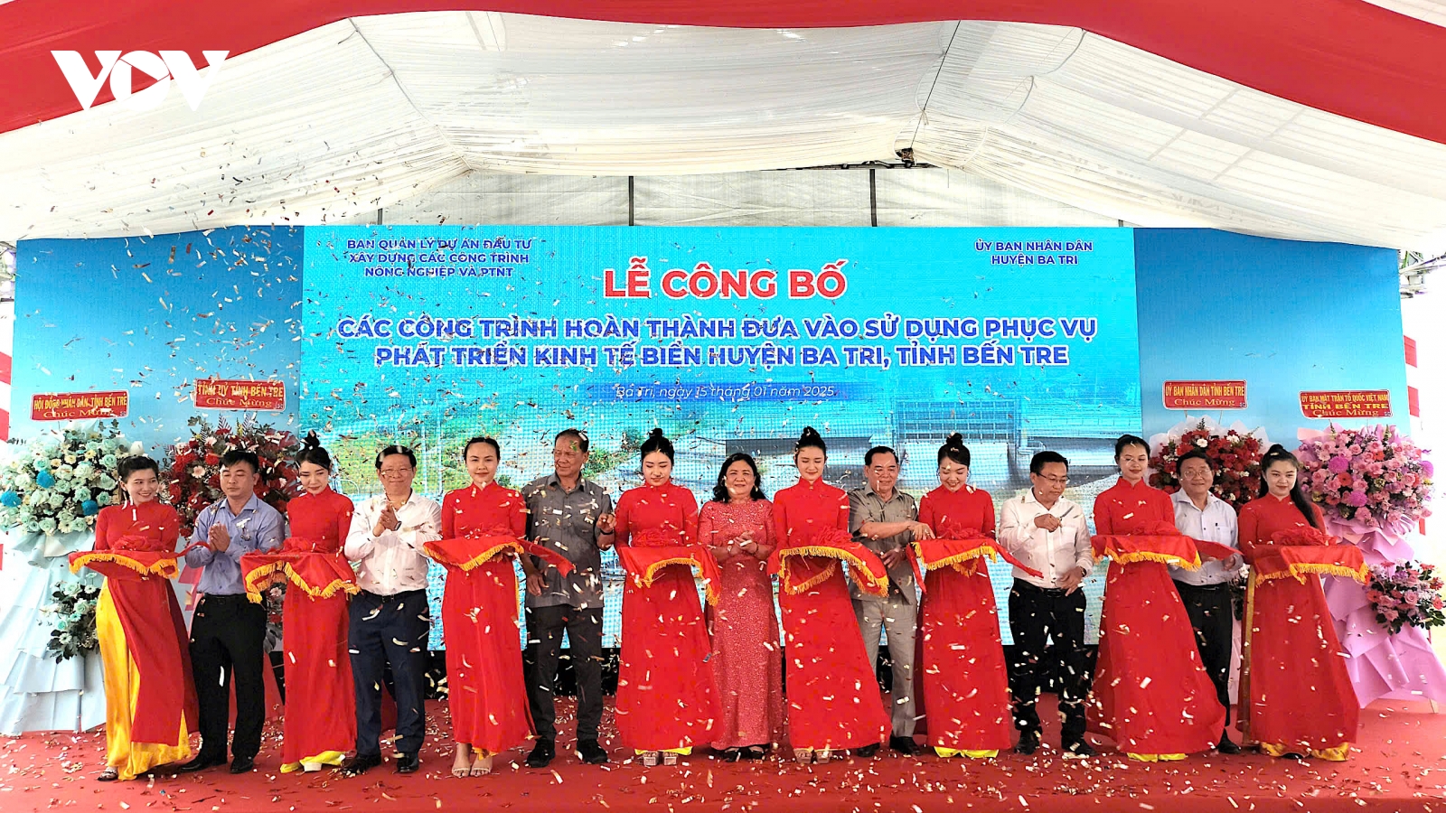 Bến Tre đầu tư hơn 1.000 tỷ đồng phát triển kinh tế - xã hội huyện ven biển