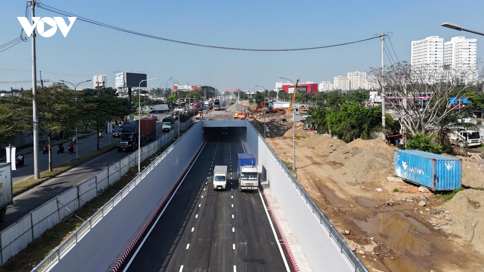 TP.HCM thông xe toàn bộ nút giao Nguyễn Văn Linh - Nguyễn Hữu Thọ