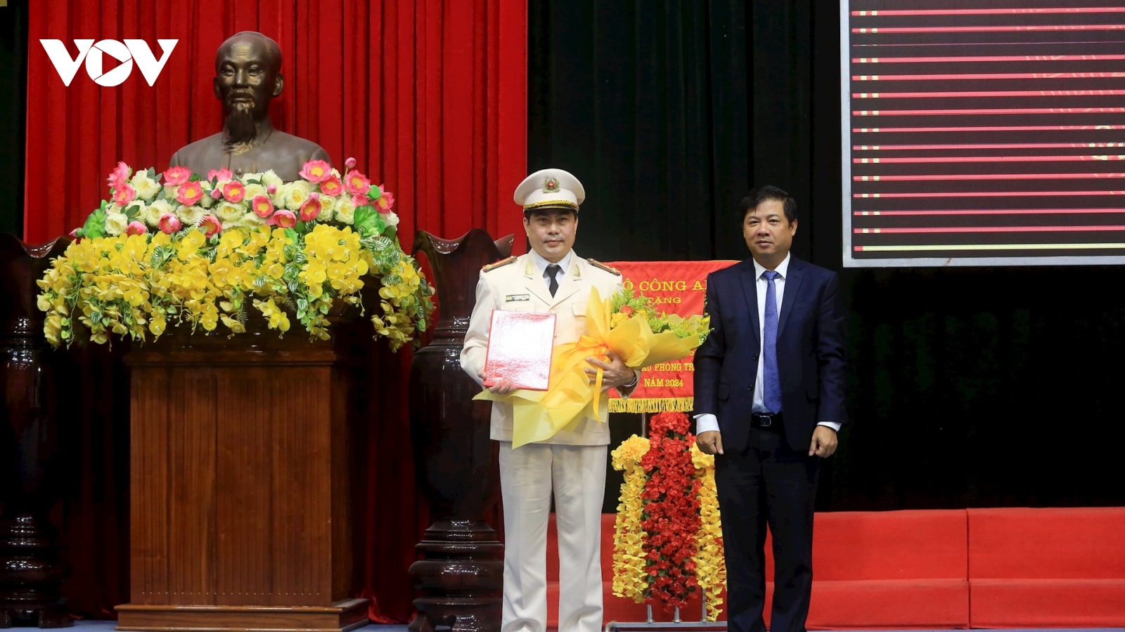 Chánh thanh tra Công an tỉnh Quảng Nam làm Phó Giám đốc Công an tỉnh