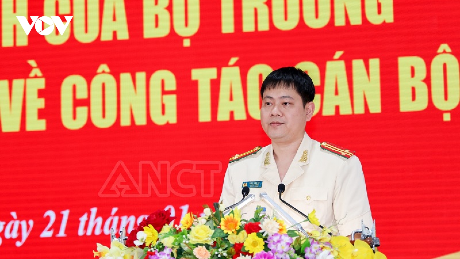 Công an Cần Thơ có tân Phó Giám đốc