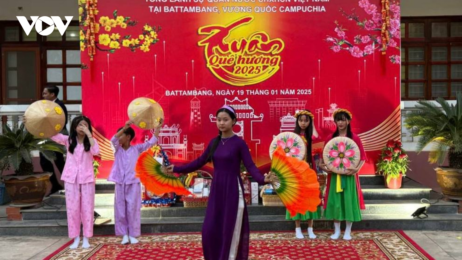 Người Việt tại Campuchia tổ chức nhiều hoạt động mừng Xuân Ất Tỵ 2025