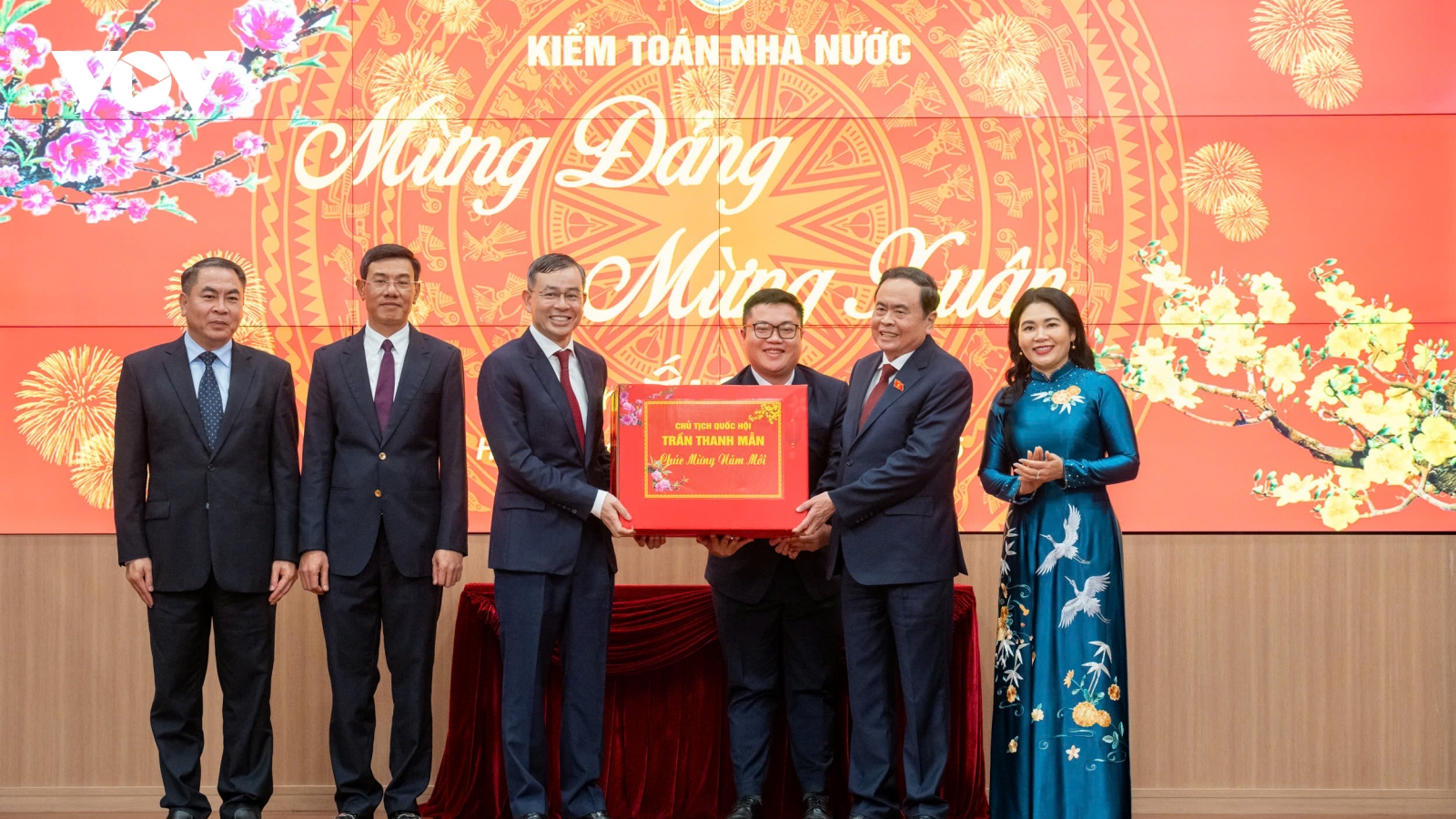 Chủ tịch Quốc hội Trần Thanh Mẫn làm việc với Kiểm toán Nhà nước