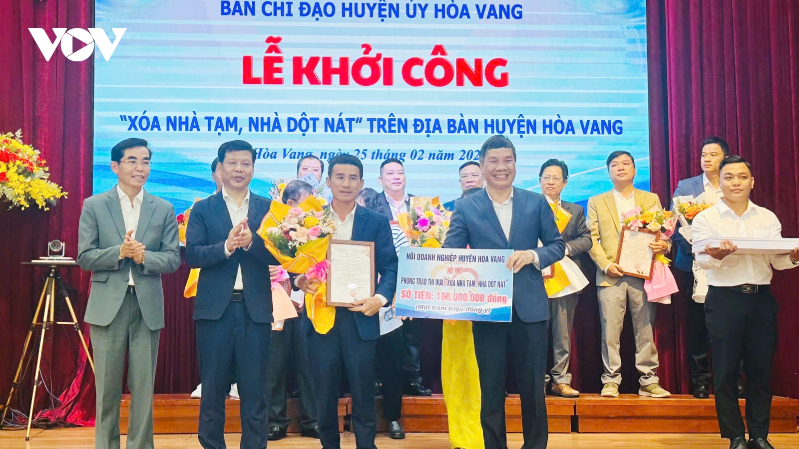 Huyện Hòa Vang, thành phố Đà Nẵng khởi công xóa nhà tạm, nhà dột nát năm 2025