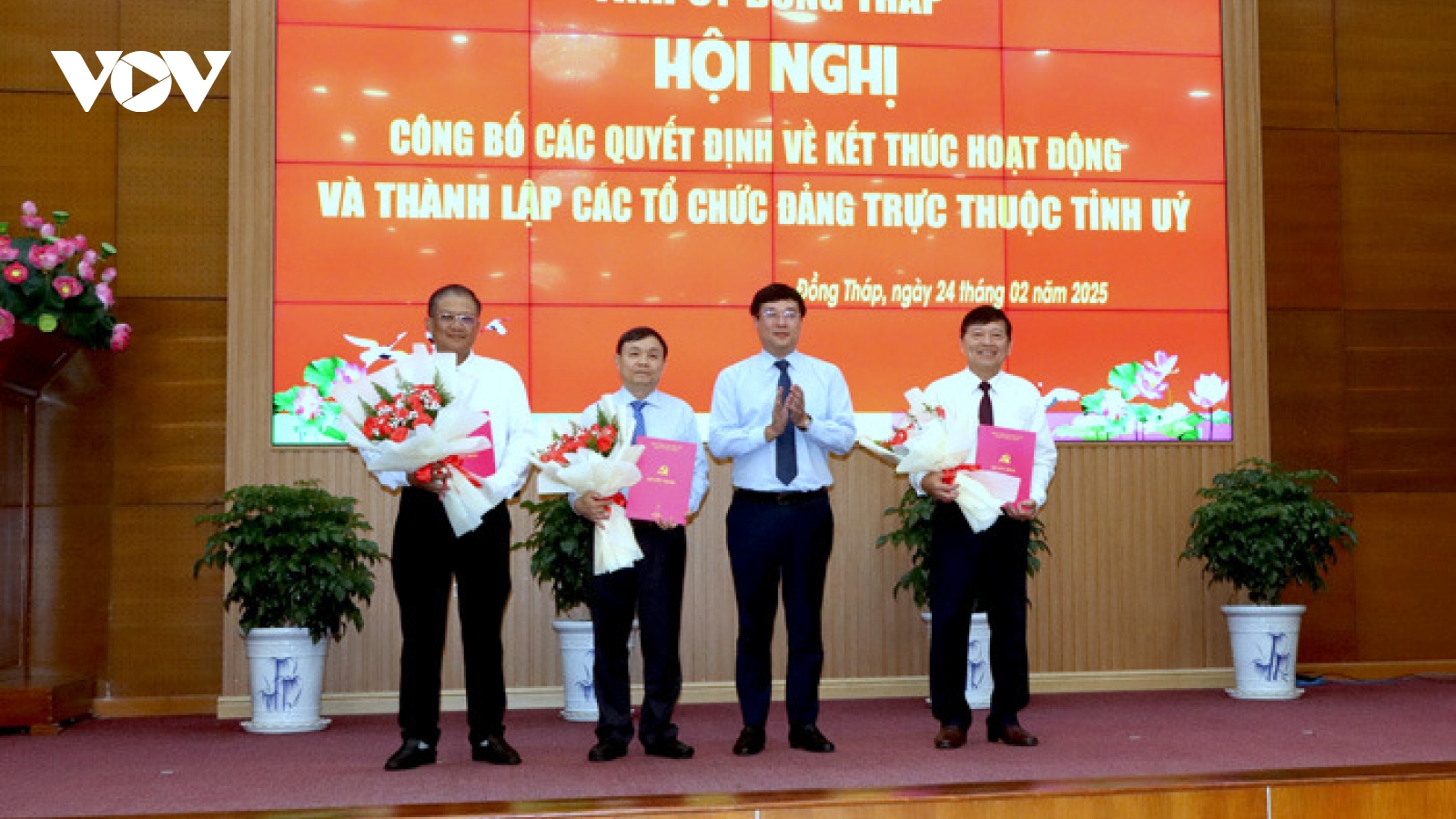 Đồng Tháp thành lập đảng bộ trực thuộc Tỉnh uỷ