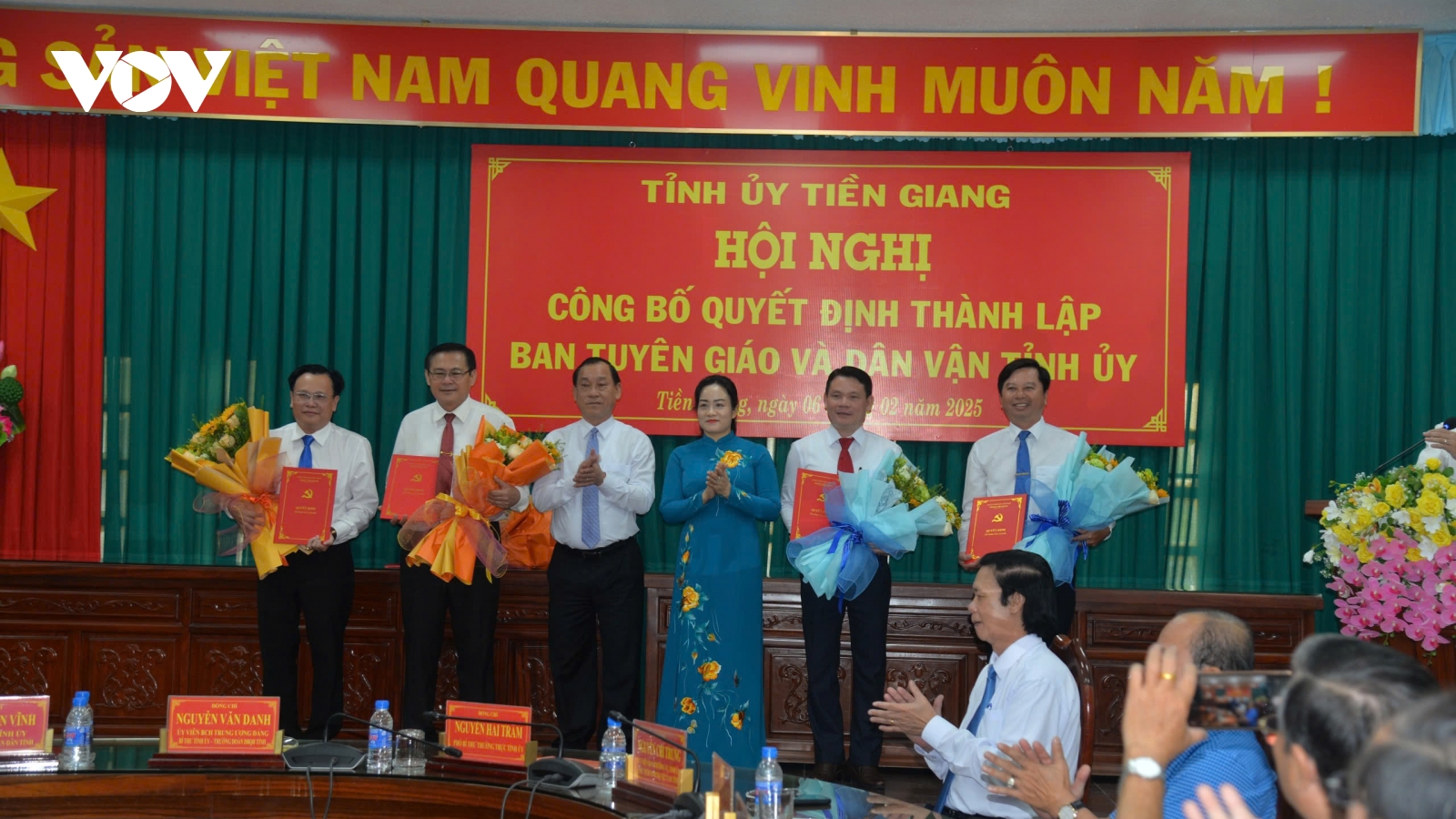 Ông Đỗ Tấn Hùng làm Trưởng Ban Tuyên giáo và Dân vận Tỉnh ủy Tiền Giang