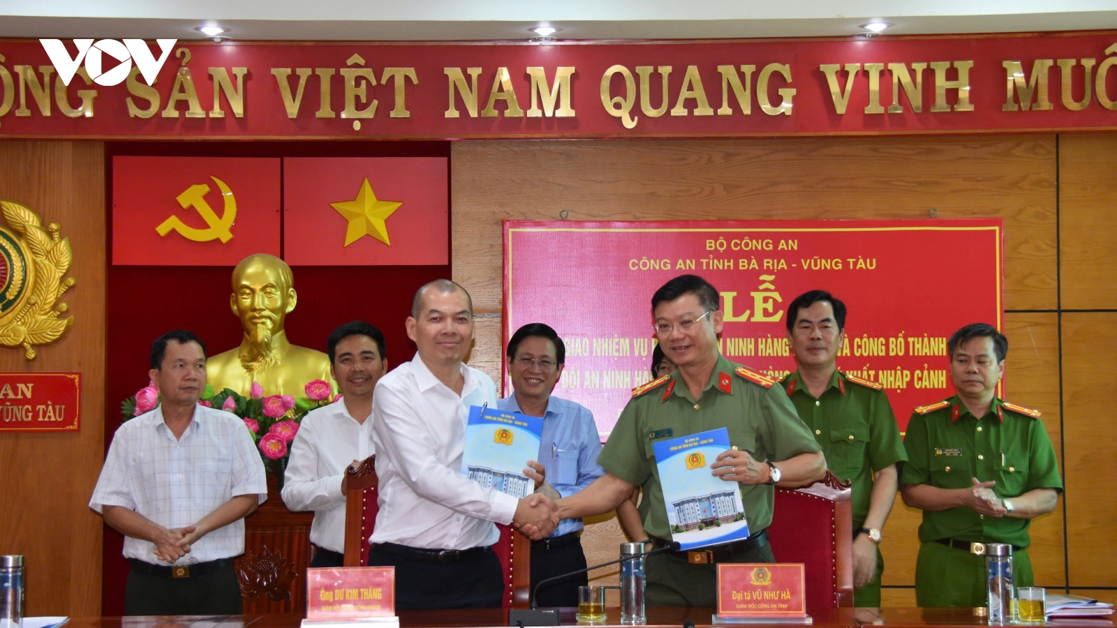 Công an Bà Rịa-Vũng Tàu tiếp nhận nhiệm vụ an ninh hàng không tại Côn Đảo