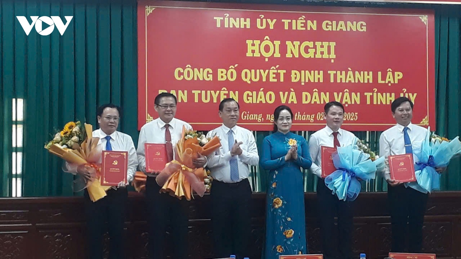 Tiền Giang giảm 4 cán bộ lãnh đạo, quản lý sau khi sắp xếp tổ chức bộ máy