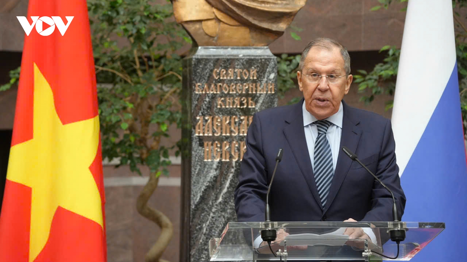 Ngoại trưởng Nga Sergei Lavrov: Quan hệ Việt - Nga vượt qua mọi thách thức