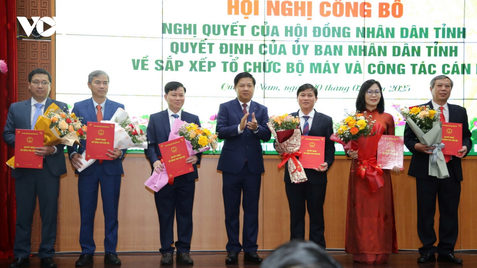 Quảng Nam quyết định nhân sự lãnh đạo 6 sở