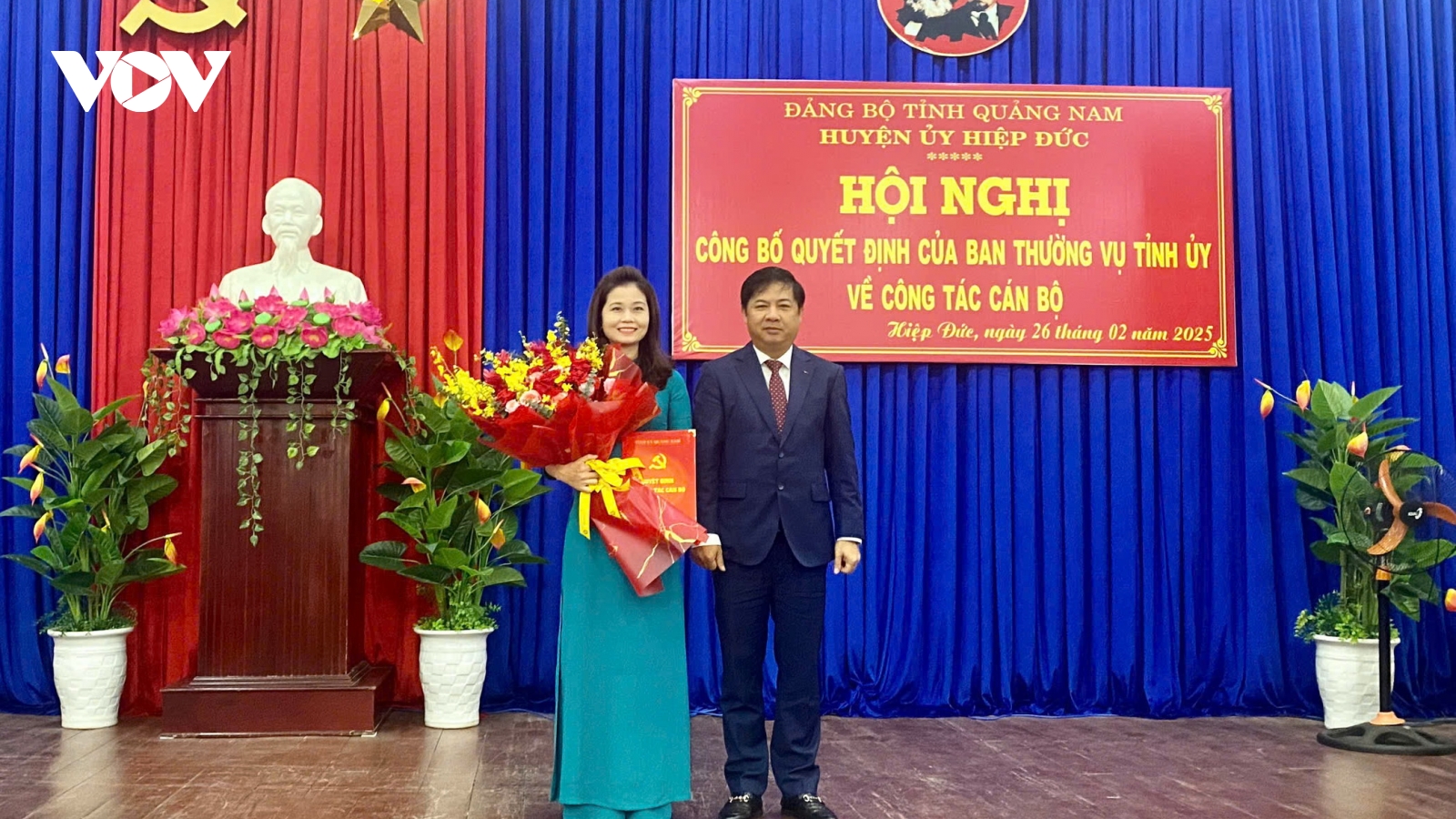 Bí thư Tỉnh đoàn Quảng Nam làm Bí thư Huyện ủy Hiệp Đức