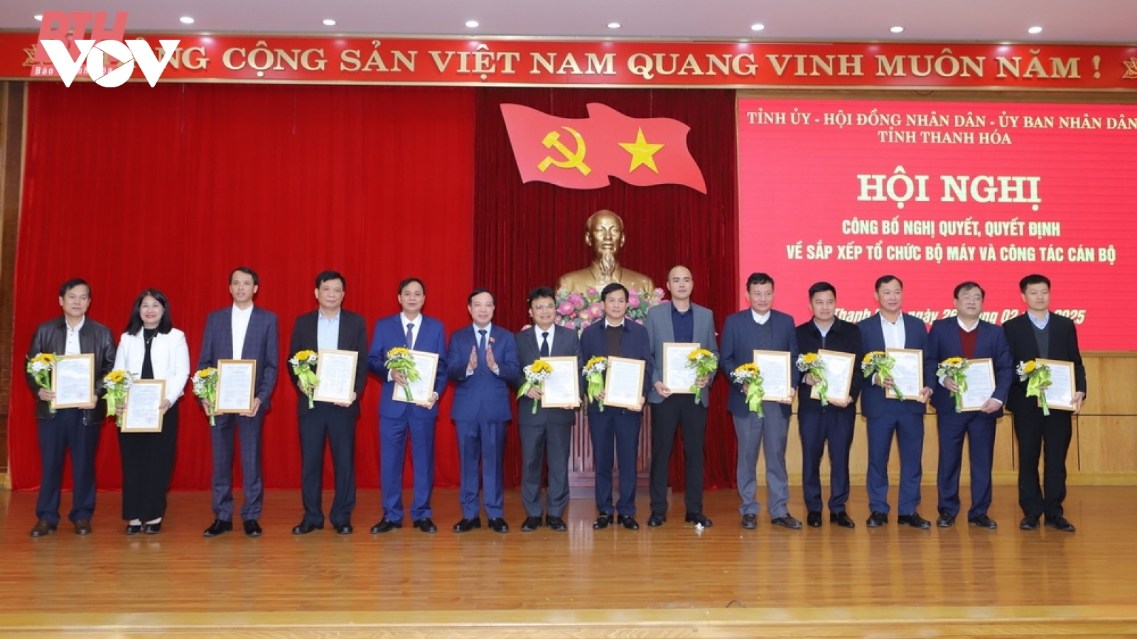 Thanh Hóa sắp xếp tổ chức bộ máy và công tác cán bộ