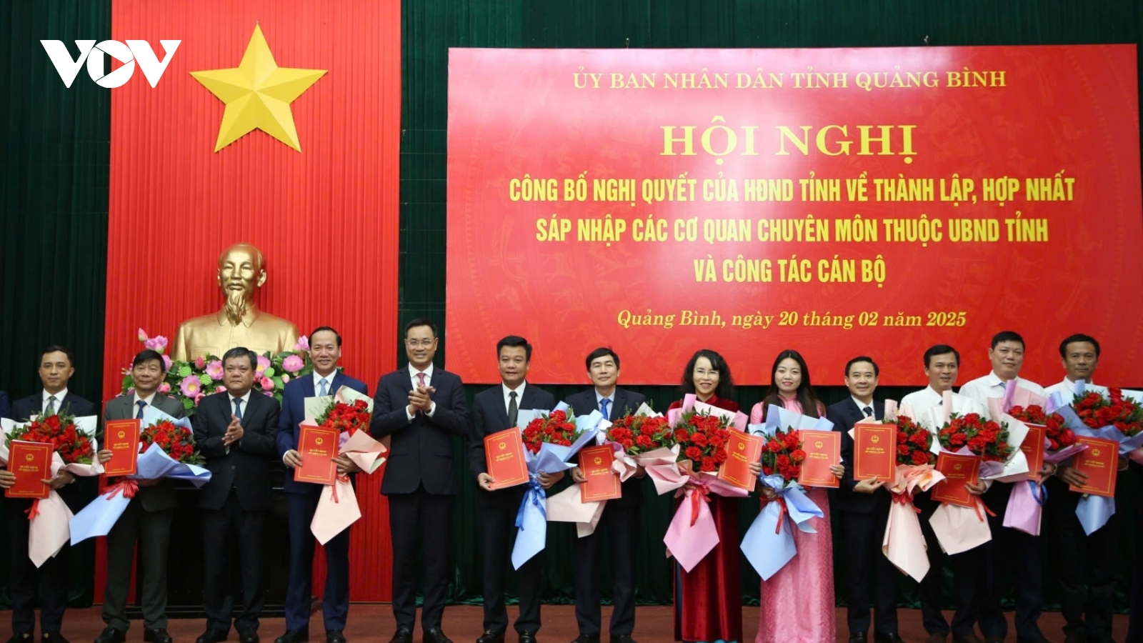 Quảng Bình bổ nhiệm các giám đốc sở sau khi thành lập sở mới