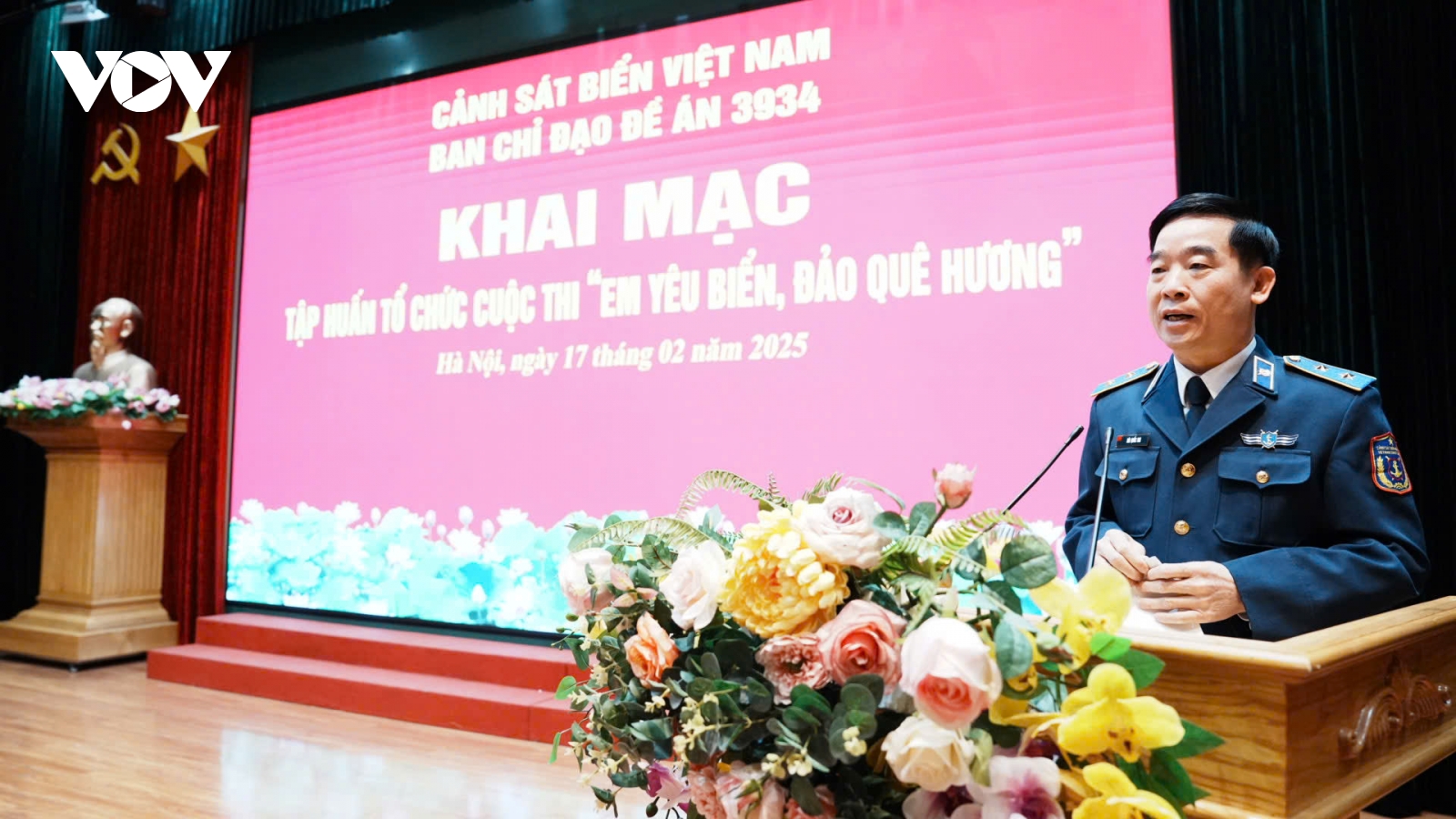 Cảnh sát biển tập huấn tổ chức Cuộc thi "Em yêu biển đảo quê hương"