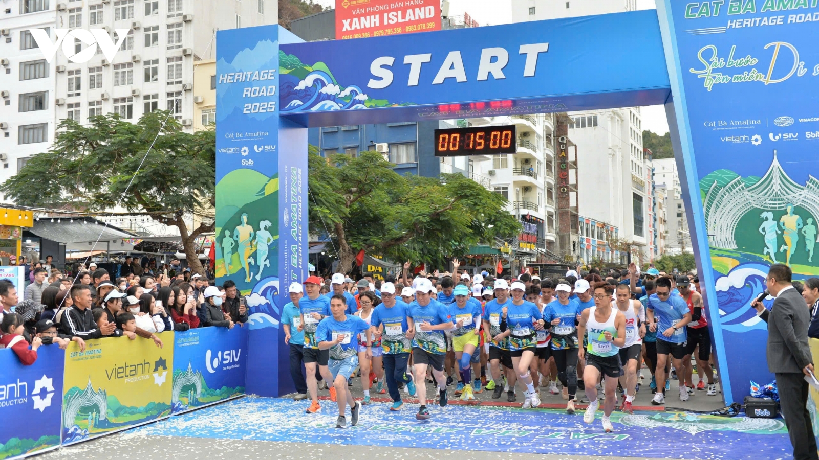 Khai mạc Du lịch Cát Bà 2025 và Giải marathon "Sải bước trên miền di sản"
