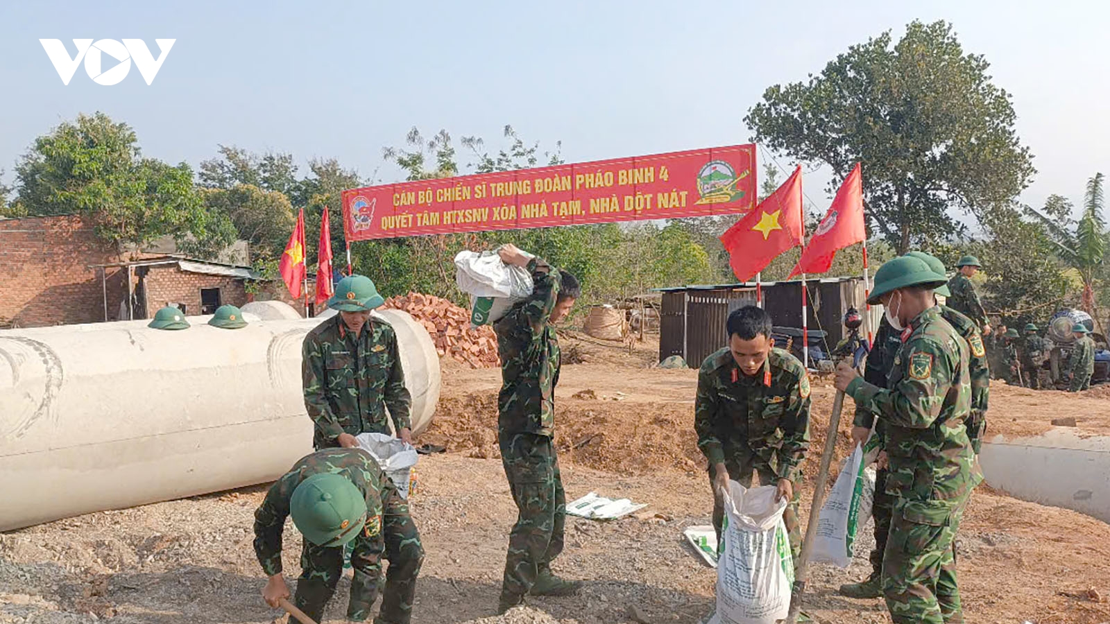 Kon Tum đã có huyện tiến gần mục tiêu hoàn thành xoá nhà tạm, nhà dột nát