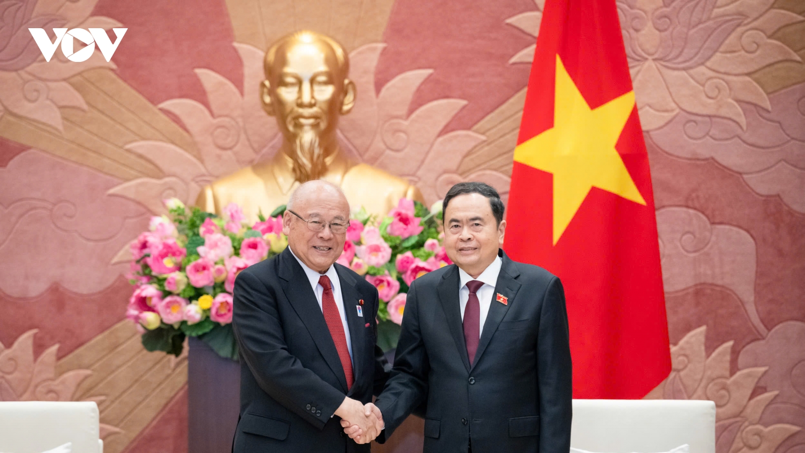 Chủ tịch Quốc hội tiếp Cố vấn đặc biệt Liên minh nghị sĩ hữu nghị Nhật - Việt