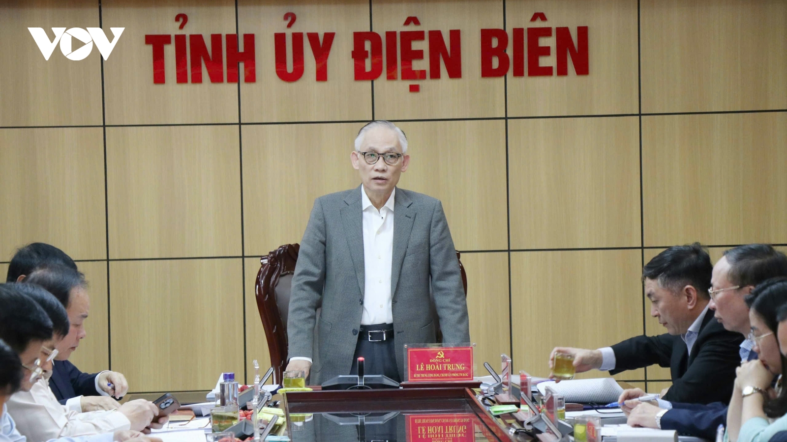 Đoàn kiểm tra của Bộ Chính trị thông qua dự thảo báo cáo kiểm tra tại Điện Biên