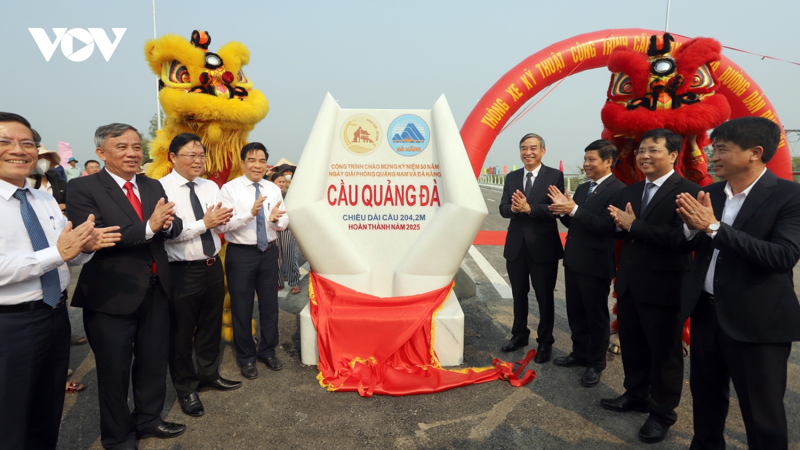 Thông xe cầu Quảng Đà, biểu tượng nghĩa tình, đoàn kết Quảng Nam-Đà Nẵng