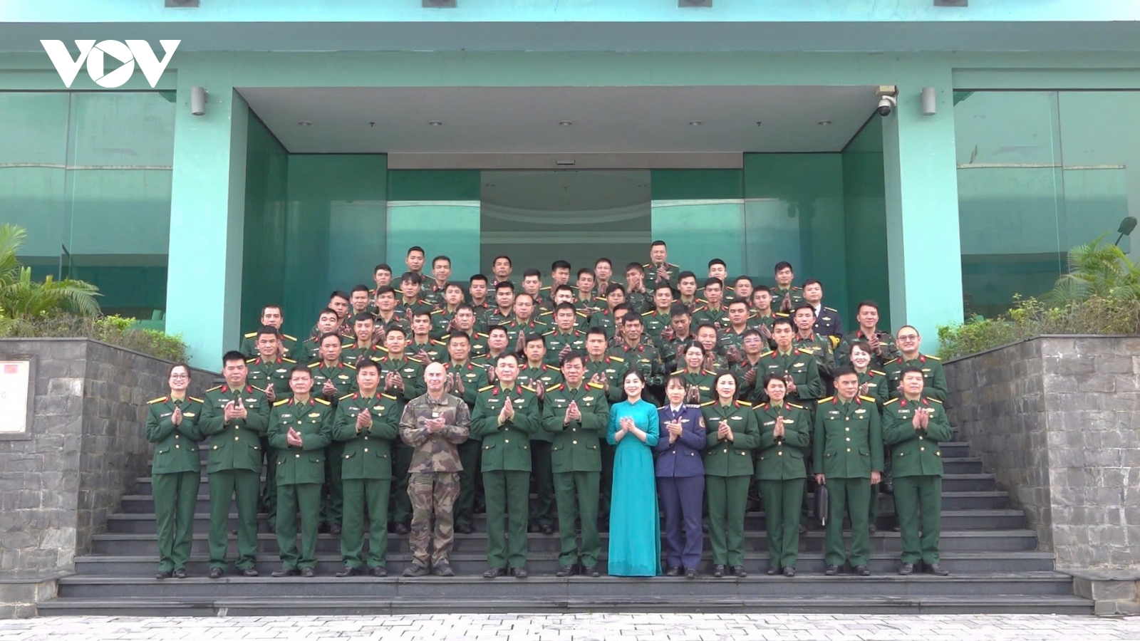 Gần 100 học viên được huấn luyện thực hiện nhiệm vụ gìn giữ hòa bình