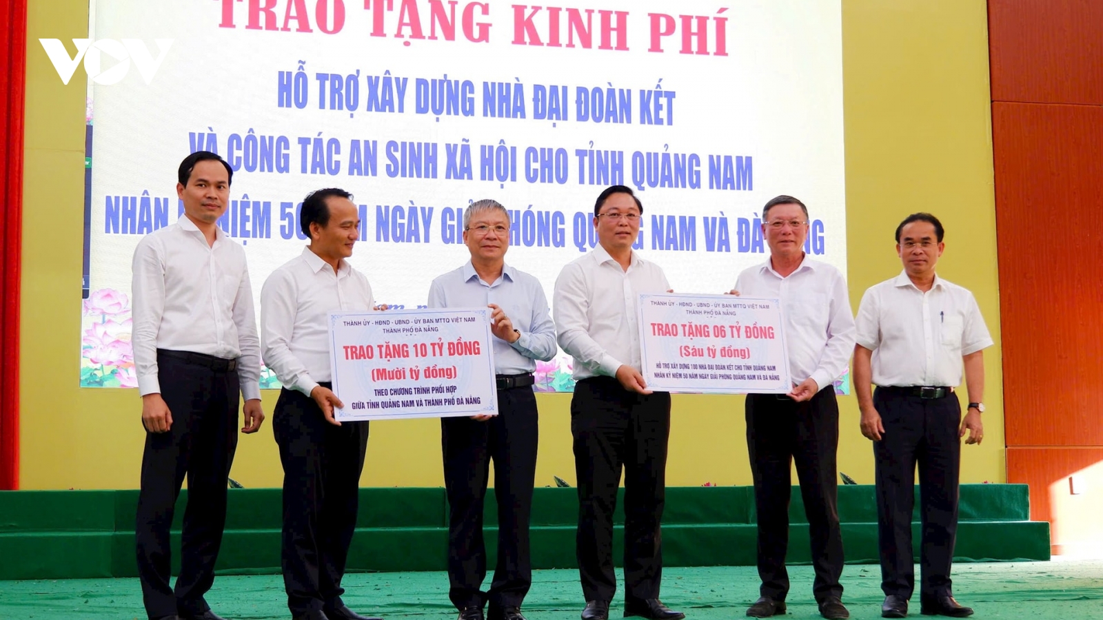 Đà Nẵng hỗ trợ 16 tỷ đồng xây nhà đại đoàn kết và an sinh xã hội tại Quảng Nam