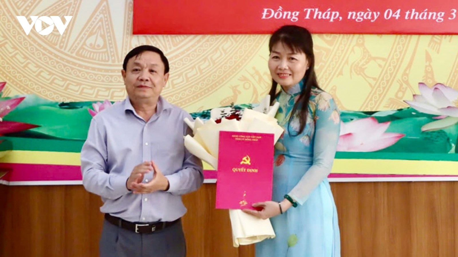 Giám đốc Sở Kế hoạch và Đầu tư tỉnh Đồng Tháp làm Bí thư Huyện ủy Cao Lãnh