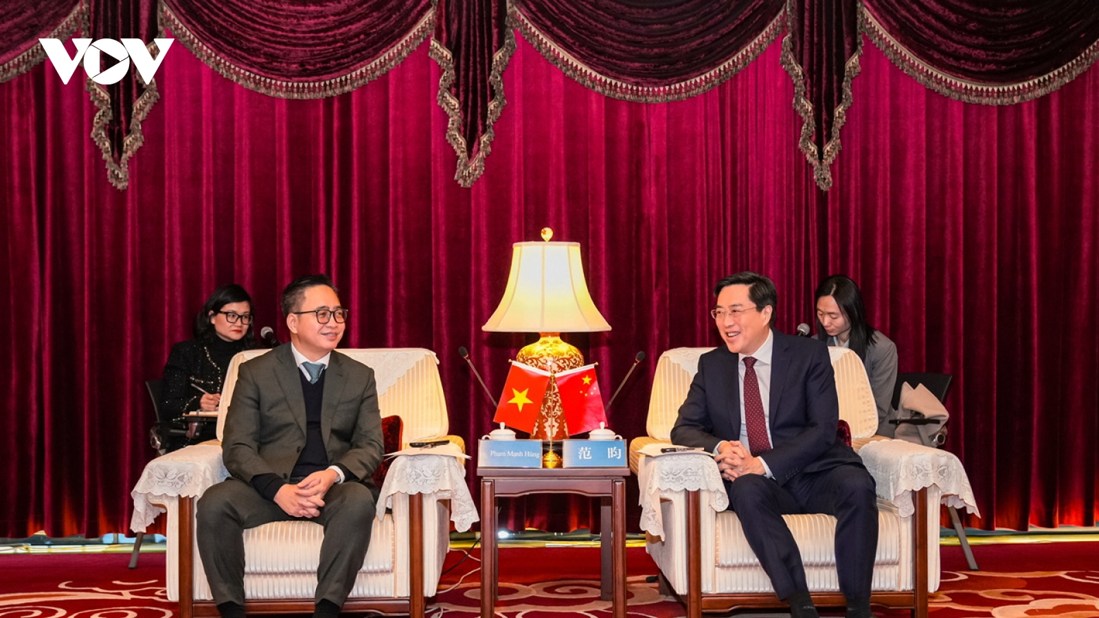 VOV và CMG trao đổi chiến lược phát triển trong bối cảnh mới