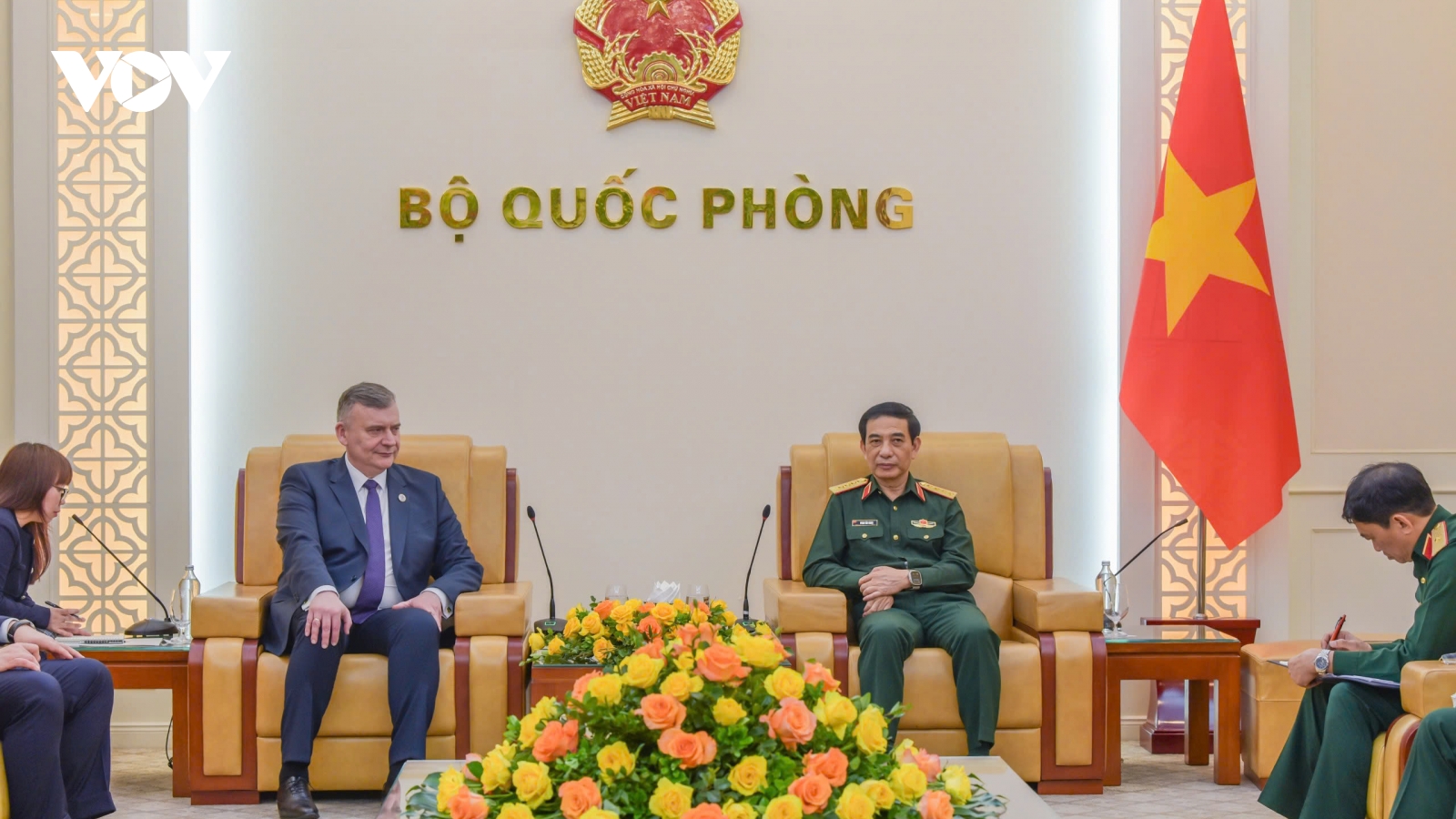 Bộ trưởng Phan Văn Giang tiếp Thứ trưởng Bộ Quốc phòng Cộng hòa Ba Lan
