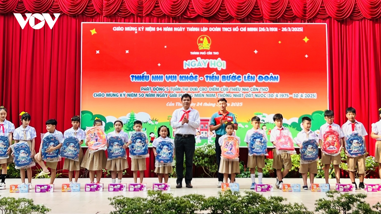 Rộn ràng “Ngày hội Thiếu nhi vui khỏe - Tiến bước lên Đoàn” ở Cần Thơ