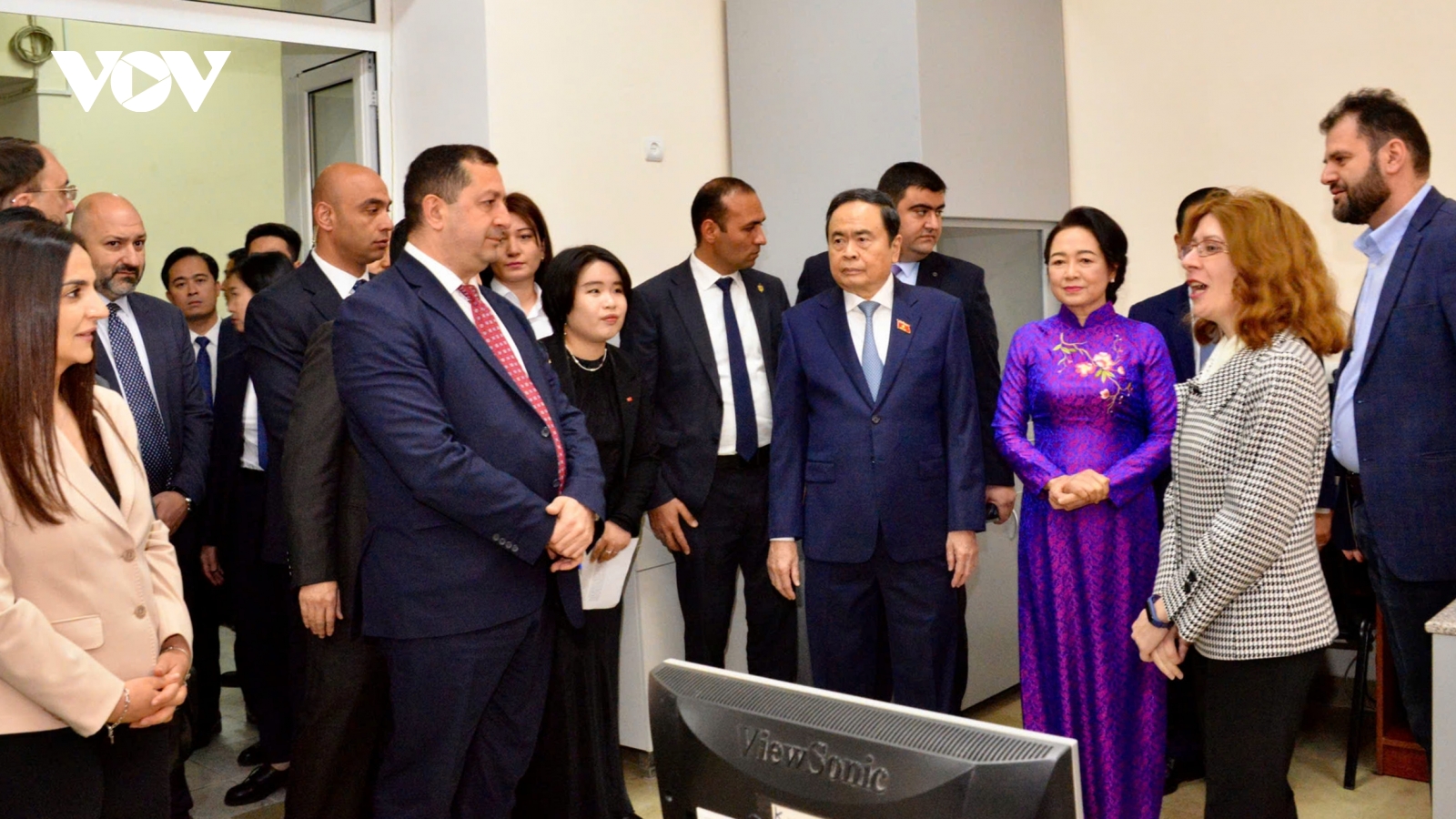 Chủ tịch Quốc hội phát biểu tại ĐH Tổng hợp Quốc gia Yerevan của Armenia