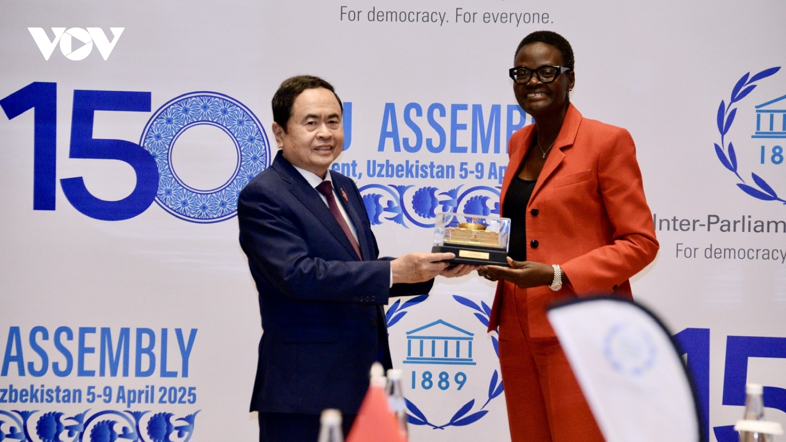 Chủ tịch Quốc hội Trần Thanh Mẫn gặp Chủ tịch IPU Tulia Ackson