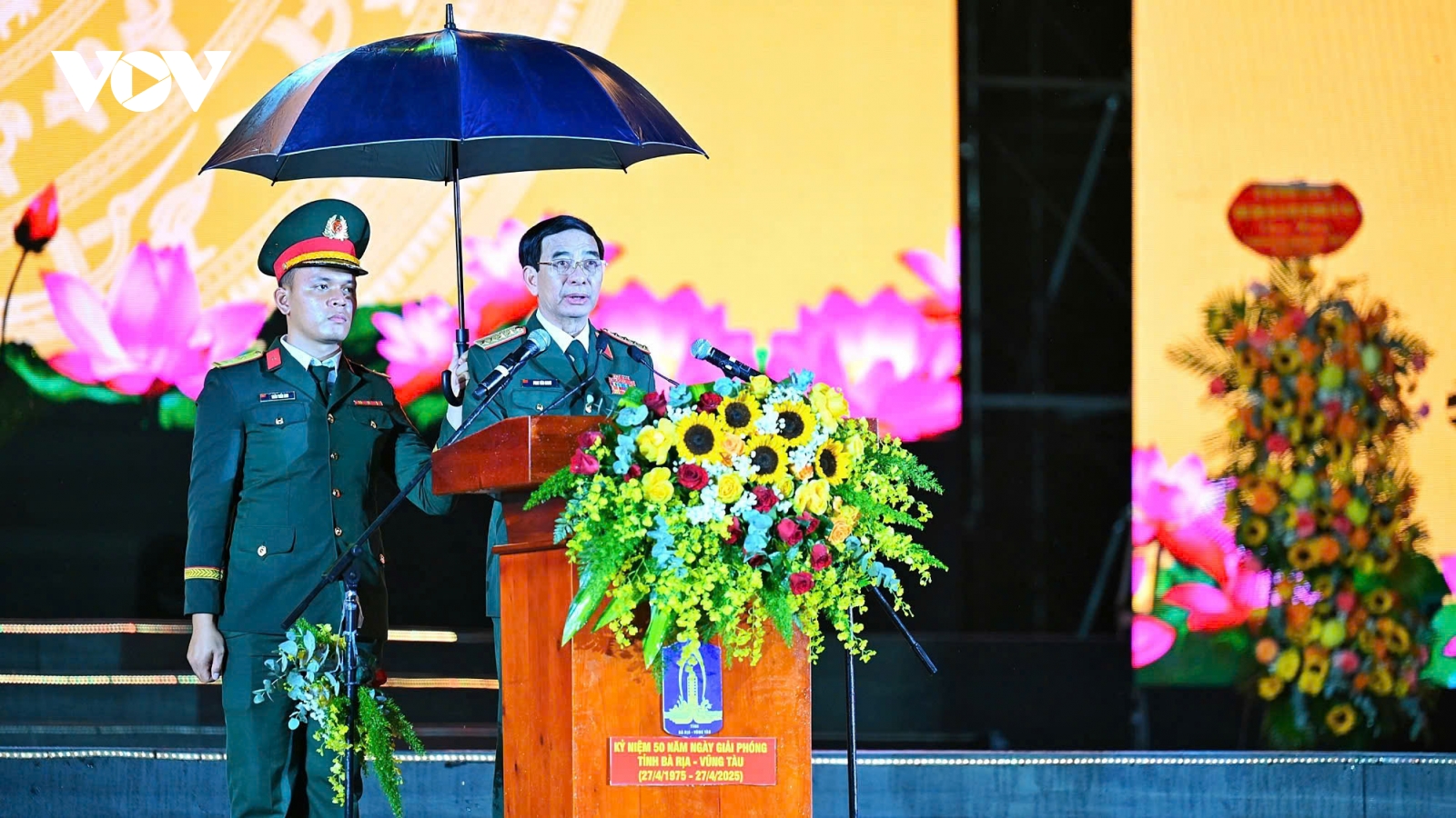 Đại tướng Phan Văn Giang dự kỷ niệm 50 năm ngày giải phóng tỉnh Bà Rịa-Vũng Tàu