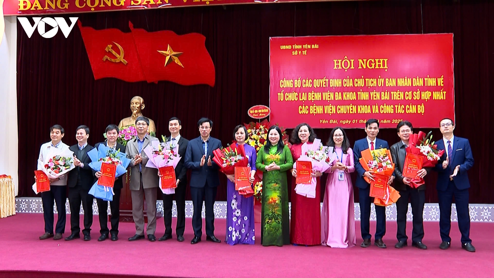 Hợp nhất 5 bệnh viện chuyên khoa về Bệnh viện đa khoa tỉnh Yên Bái