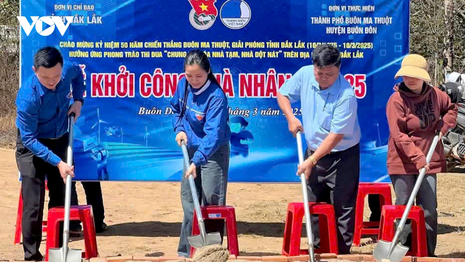 Tuổi trẻ Đắk Lắk chung tay xoá 32 căn nhà tạm, nhà dột nát