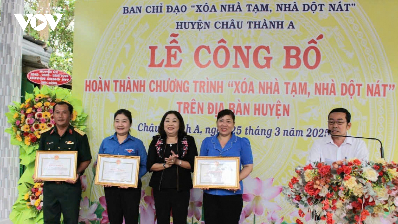 Hậu Giang hoàn thành Chương trình xóa nhà tạm, nhà dột nát