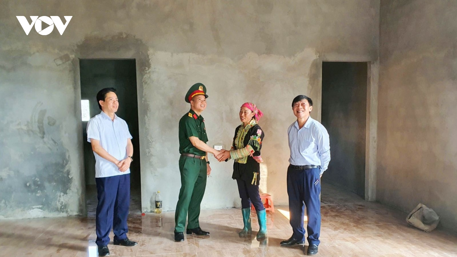 Với nguồn lực xã hội hóa, hầu hết nhà dột được đầu tư hàng trăm triệu đồng