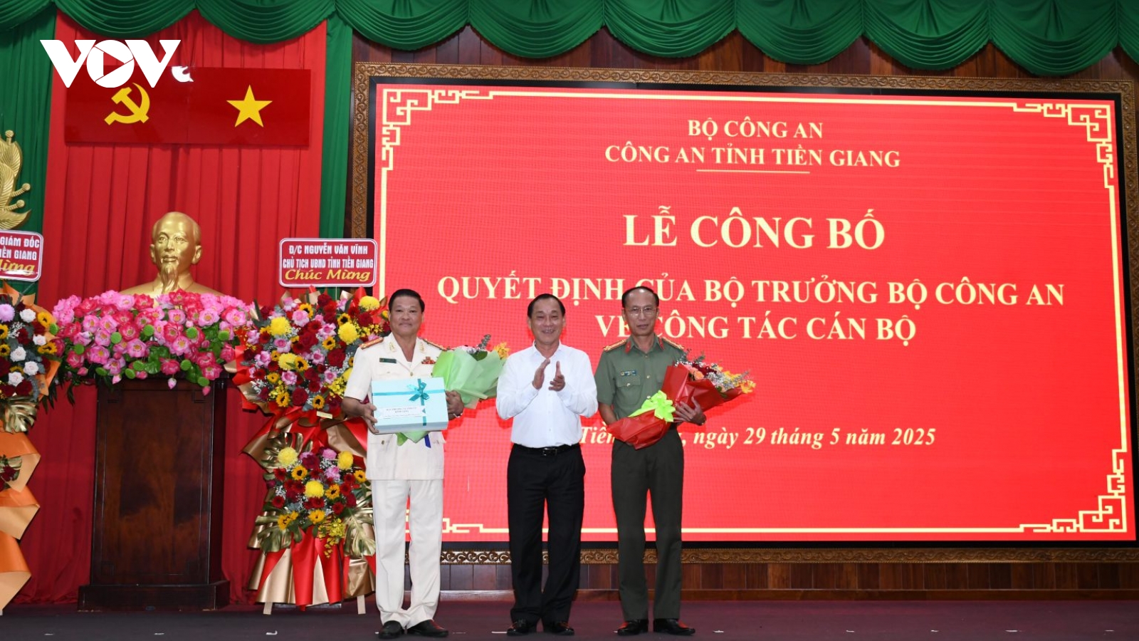 Đại tá Nguyễn Minh Tân được giao quyền điều hành Công an tỉnh Tiền Giang