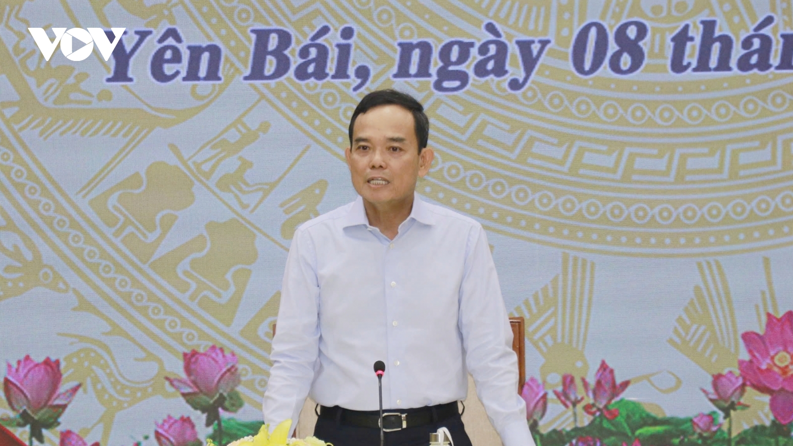 Đoàn công tác Bộ Chính trị làm việc với Ban Thường vụ Tỉnh ủy Yên Bái và Lào Cai
