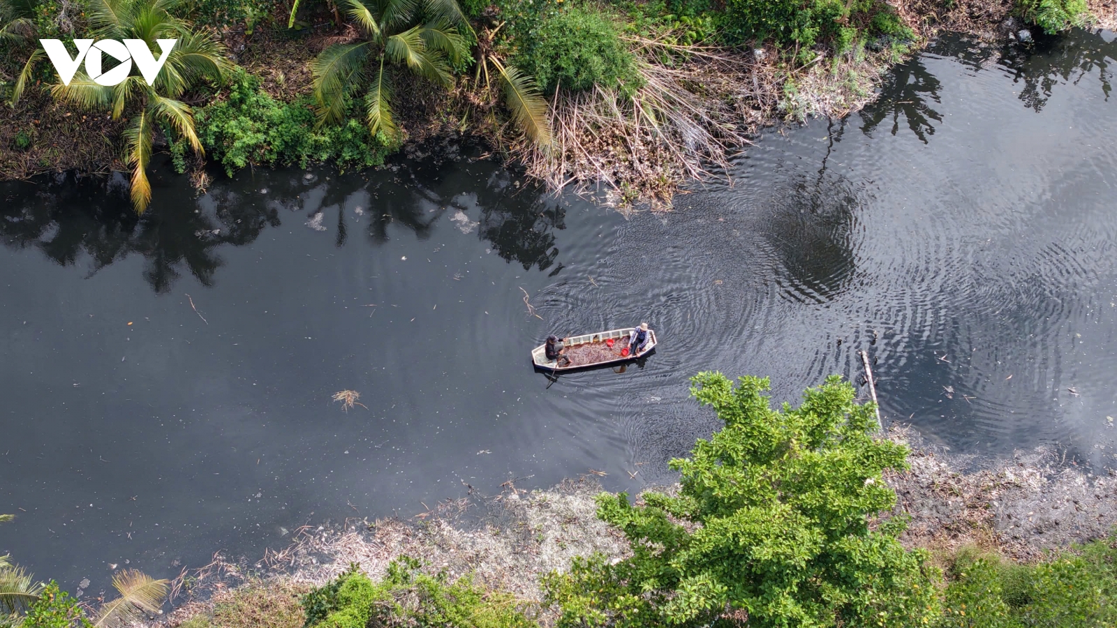 Tiền Giang: Khẩn trương khắc phục sự cố dòng nước đen gây ô nhiễm môi trường